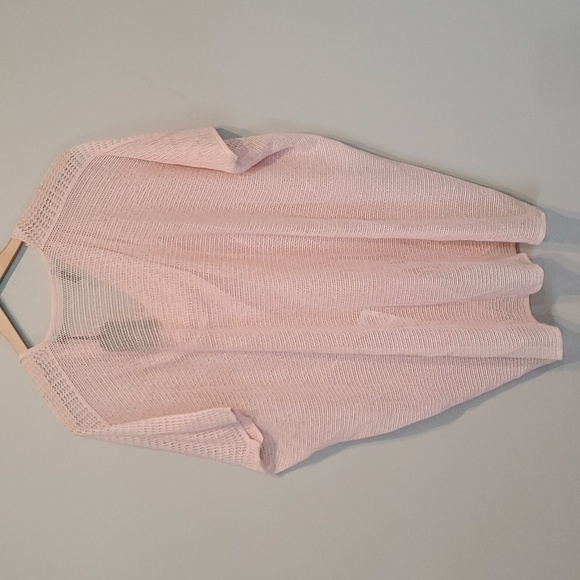 NWT AllSaints ITAT Twist Tee Candy Pink Sweater poncho sz XS - Picture 5 of 10
